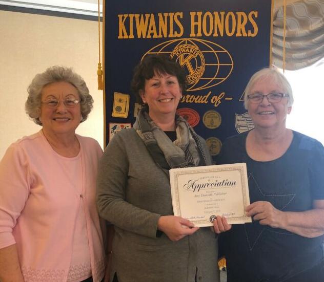 Indianola Independent Advocate at Kiwanis